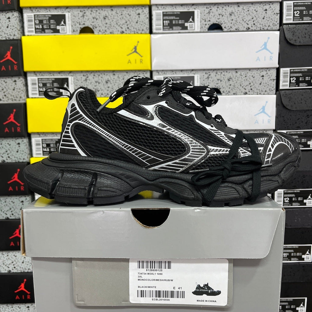 Balenciaga 3XL Black Grey Silver