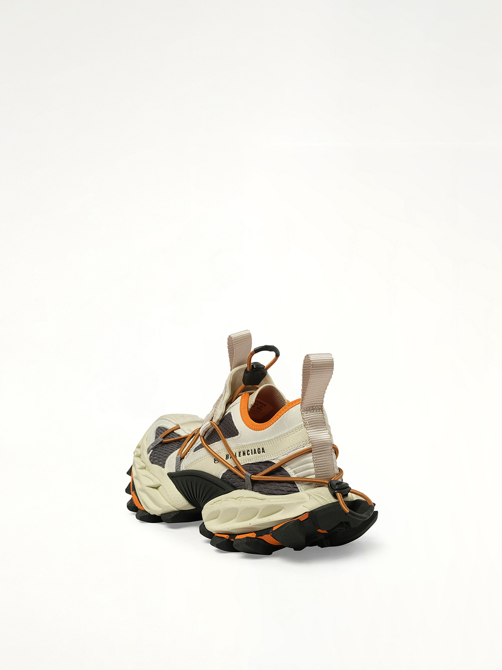 Balenciaga's Hike Sneaker in Beige/Orange
