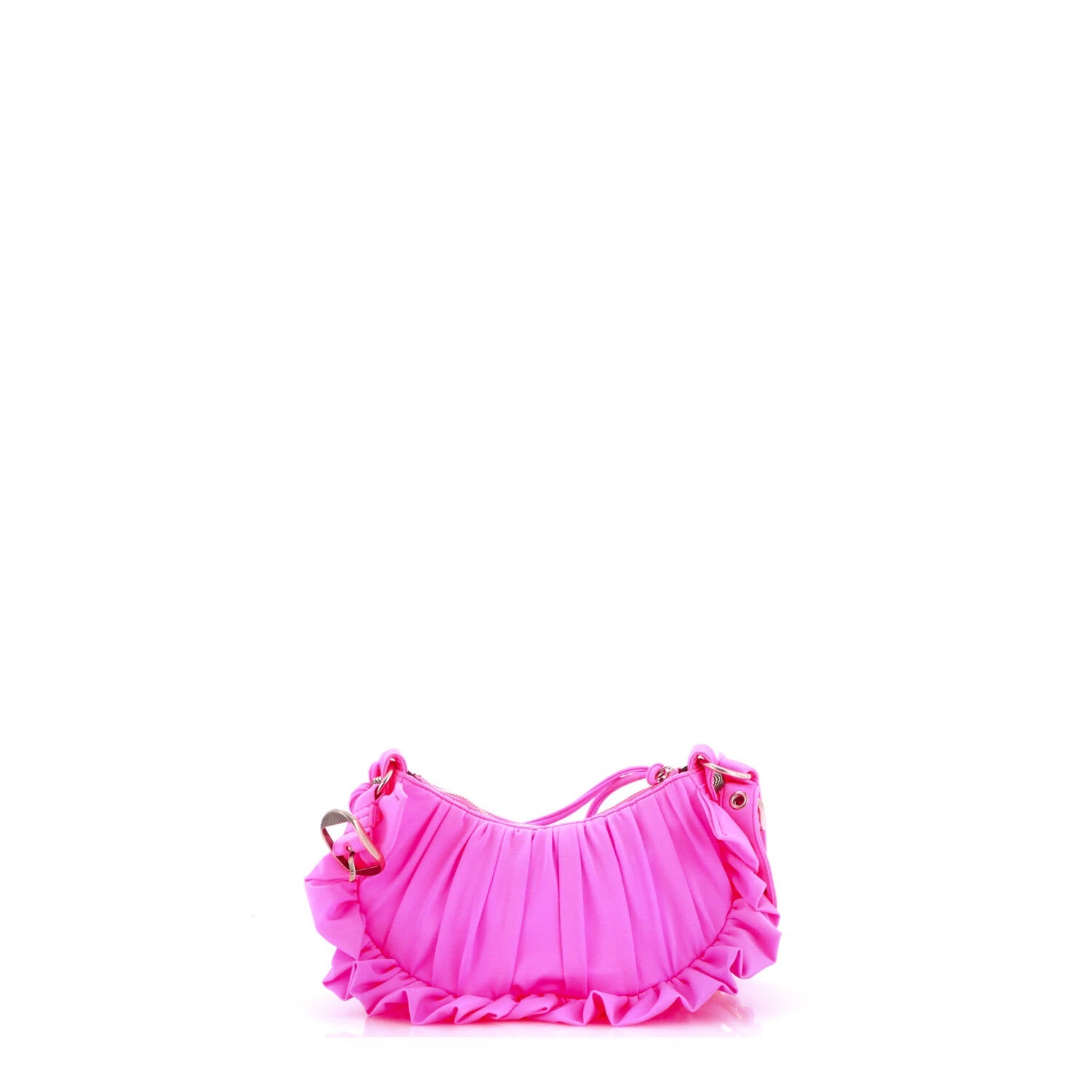 Le Cagole Giant Studs Shoulder Bag Ruffled Spandex XS