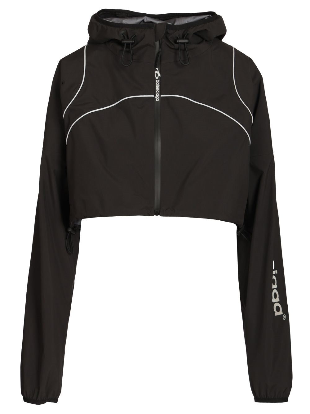 Balenciaga Women Techwear Cropped Jacket