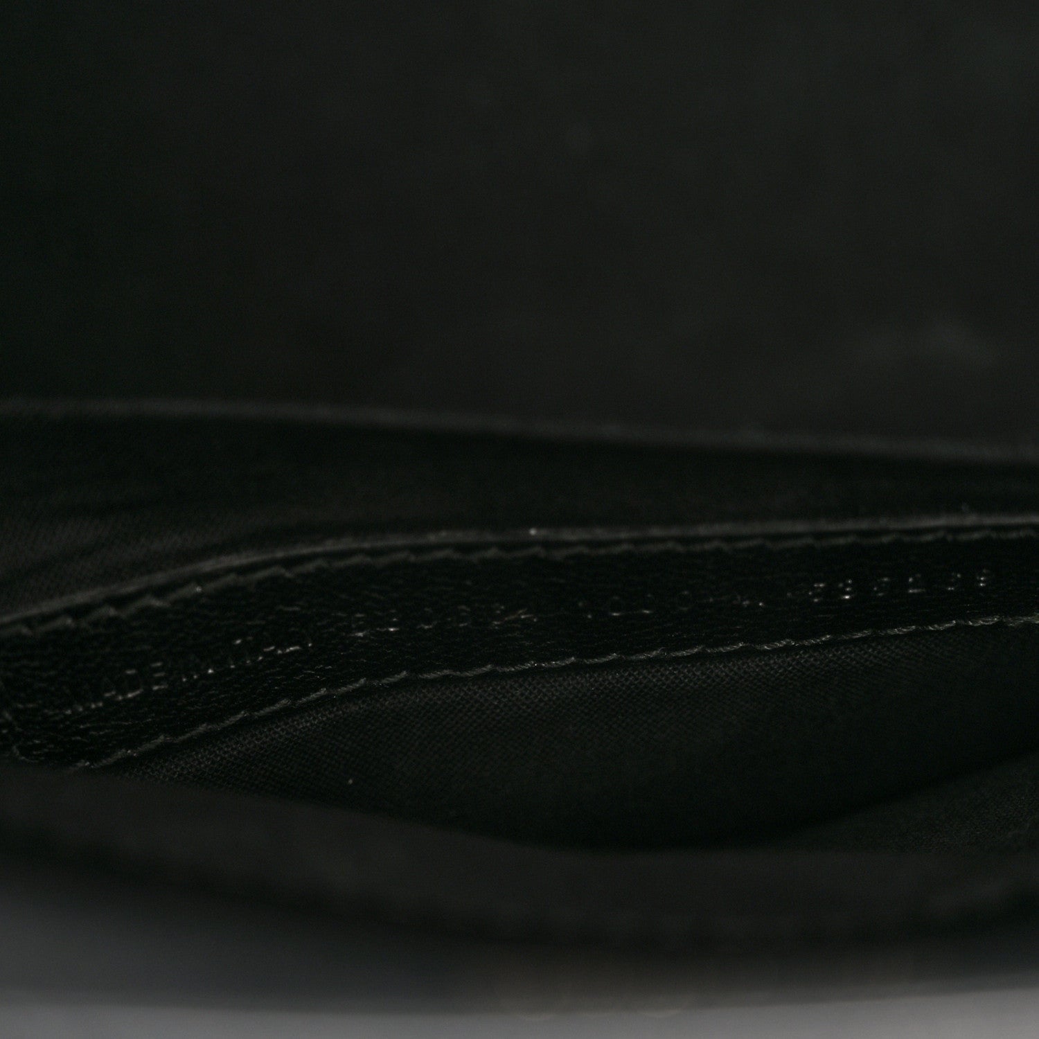 Calfskin Crocodile Embossed Medium Sharp Tote Black