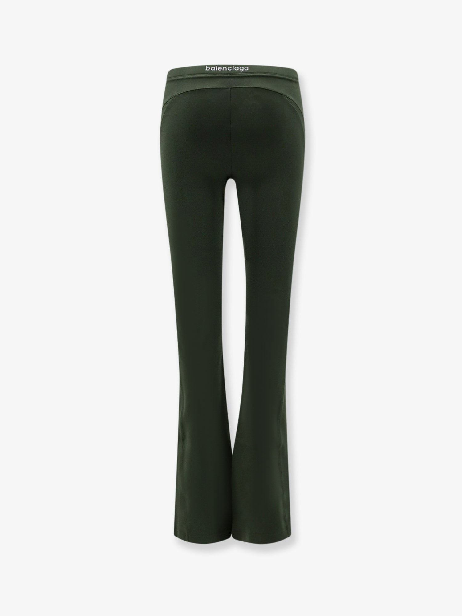 Balenciaga Women Techwear Flared Technical Fabric Leggings