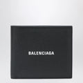 Balenciaga - Black horizontal wallet with logo