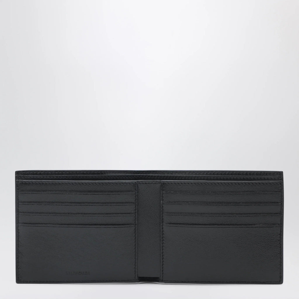 Balenciaga - Black horizontal wallet with logo