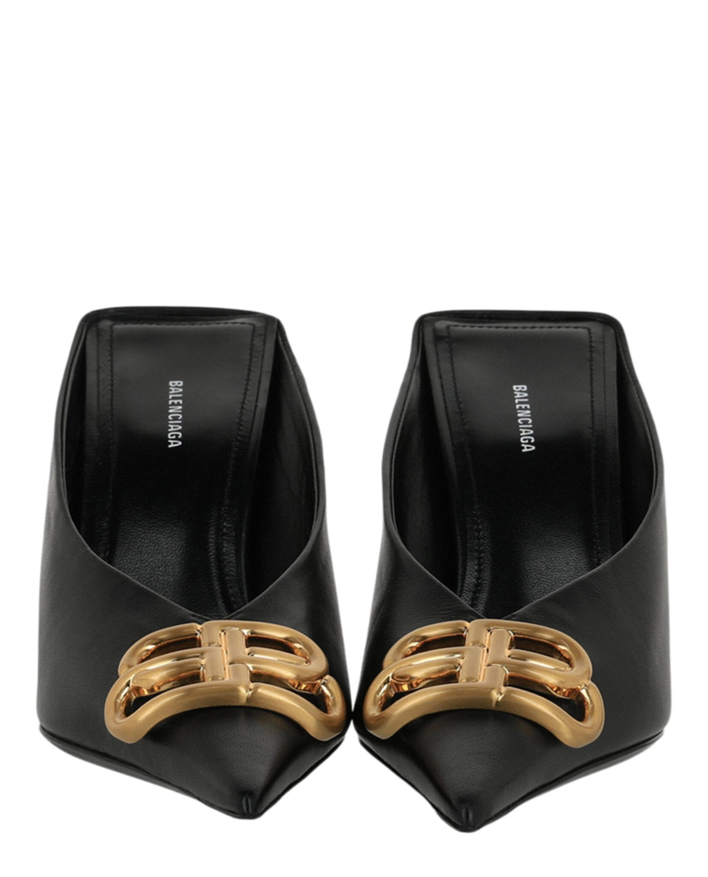Balenciaga Womens Square Knife Bb Mules