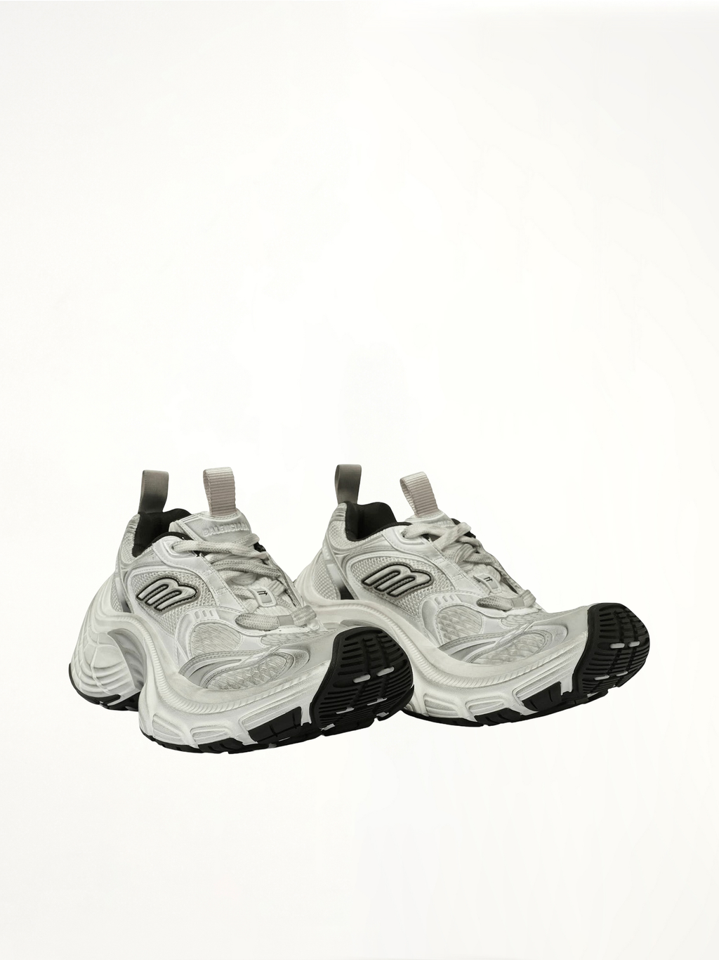 10XL Sneaker in White/Black/Grey