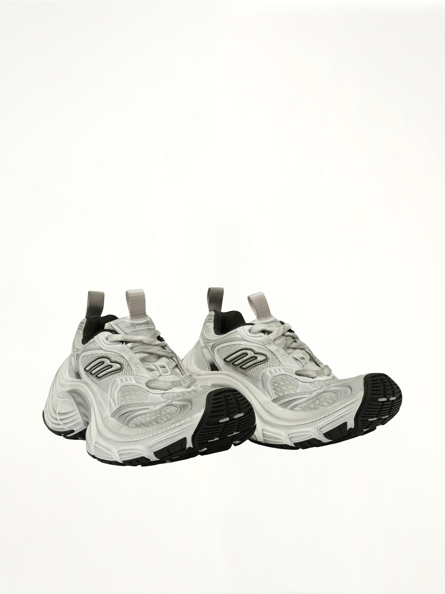 10XL Sneaker in White/Black/Grey