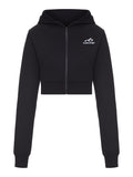 Balenciaga Women Cocoon Techwear Sweatshirt In Black Dry Fleece