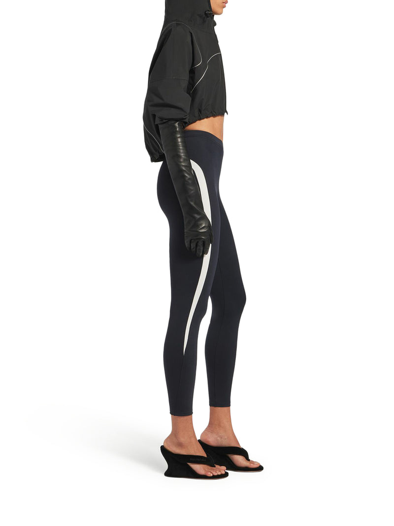 Balenciaga Women Techwear Cropped Jacket In Black