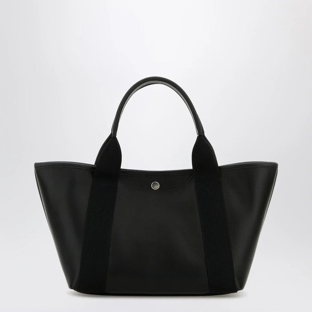 Balenciaga - Biarritz shopping bag in black leather
