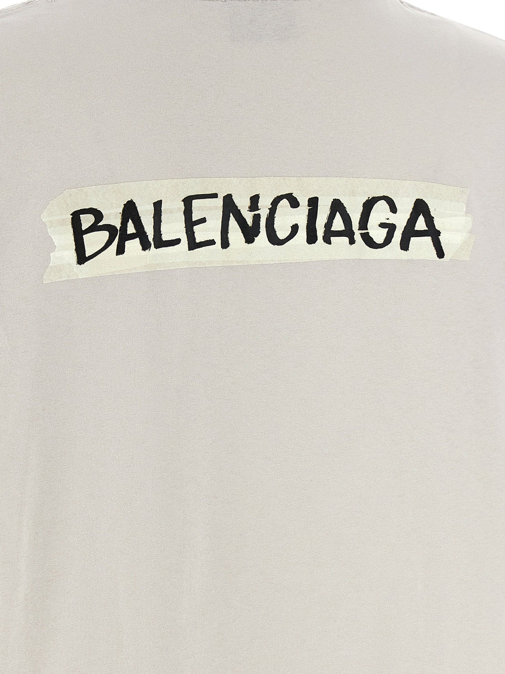 Balenciaga Women 'Masking Tape' T-Shirt