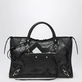 Balenciaga - Le City Medium bag in Arena lambskin leather black