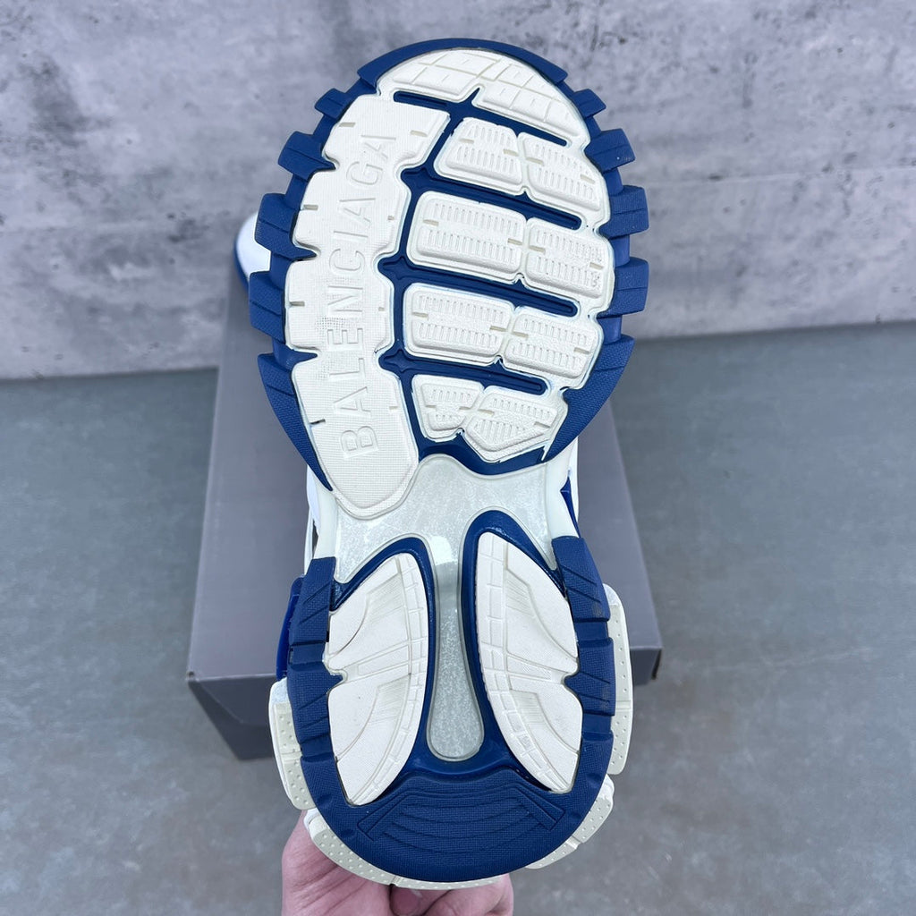 Balenciaga Track 3.0 White/Peacock Blue