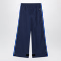 Balenciaga Techwear Jogger Pants In Navy Blue Cotton Blend Women