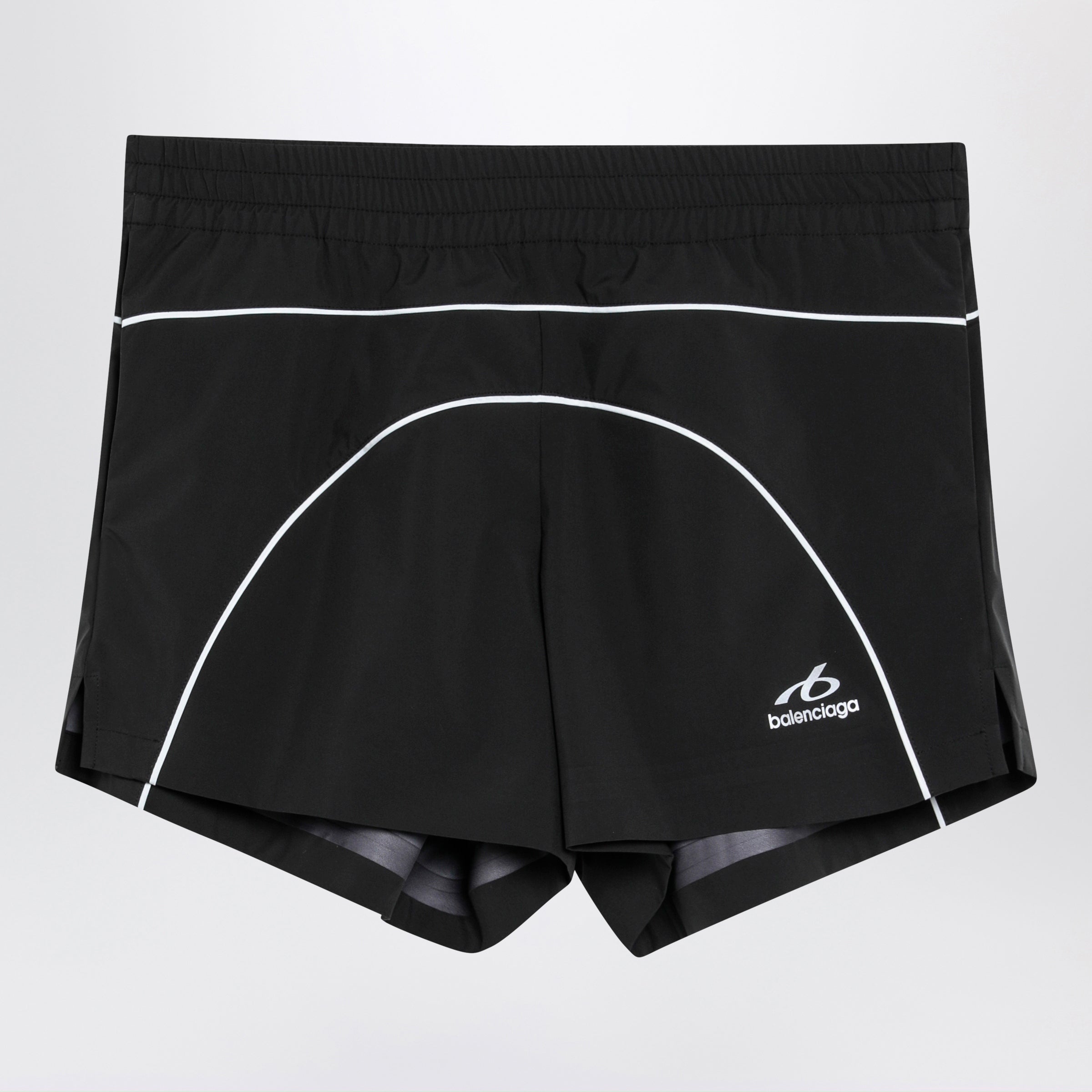 Balenciaga Techwear Shorts In Black Technical Fabric Women