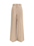 Balenciaga High-waisted Pants Dune
