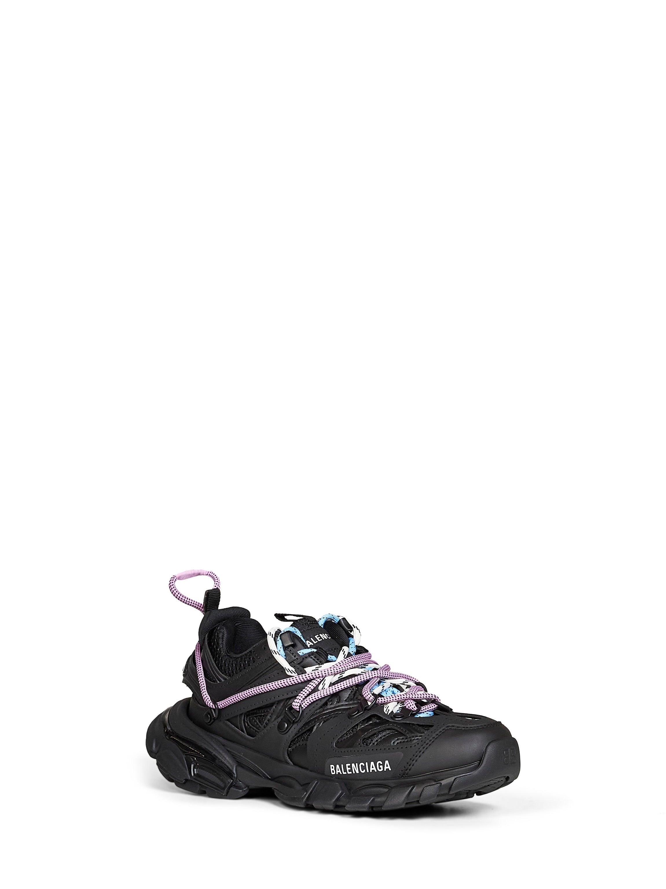 Balenciaga Women Black Track Trail Laces Sneakers