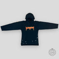 Balenciaga Metal Oversized Hoodie in Black