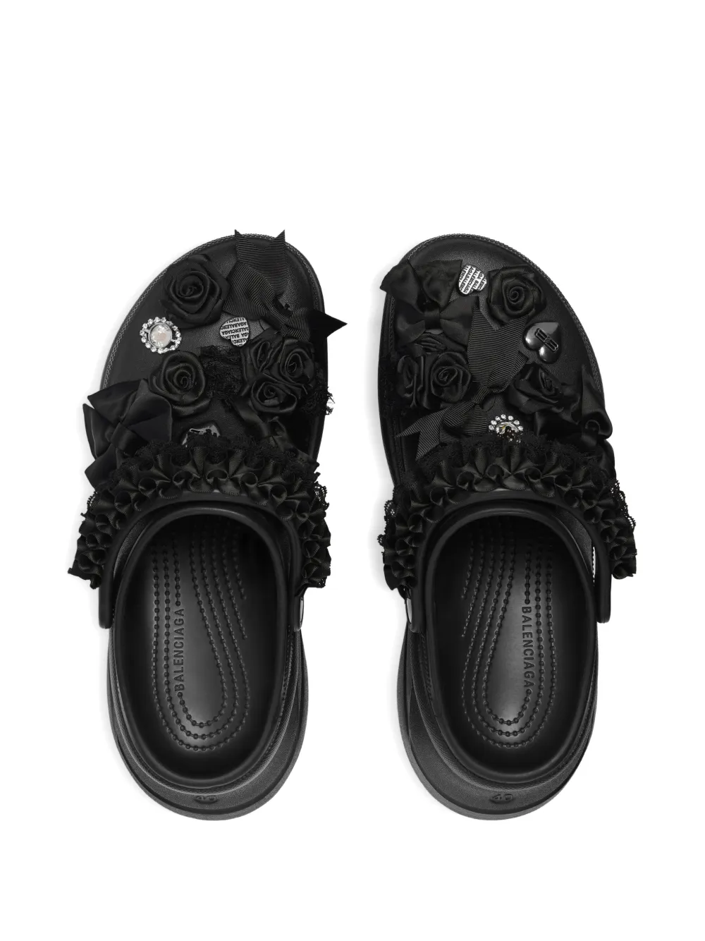 BALENCIAGA - Women Crocs Mule Strap Sneakers